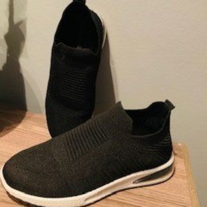 Harmony Balance Mobility Memory Foam Air Sock Sneaker - Black US10